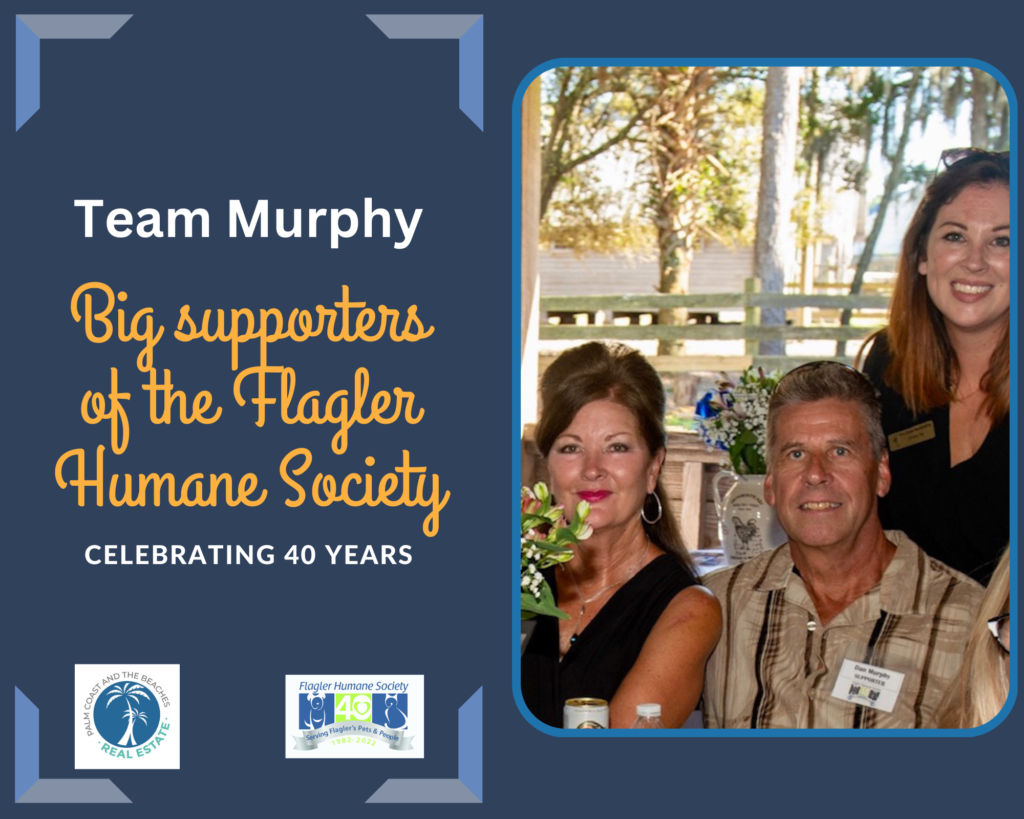 Big supporters of the Flagler Humane Society